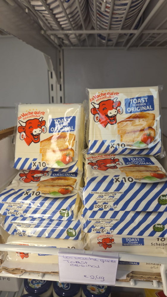 La vache qui rit toast tosti kaas