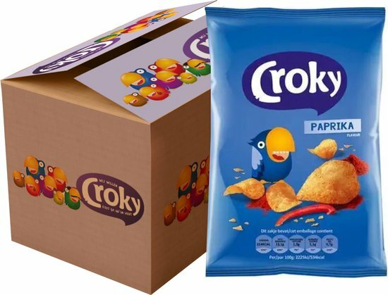 Croky paprika 20x40gr