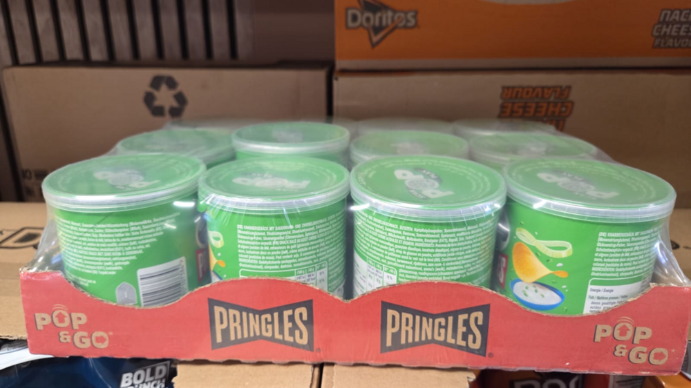 Pringles sour cream en onion 20x40gr