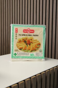 Springroll pastry green