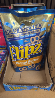 Flipz peanut butterfly 90gr