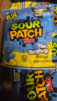 Sour patch kids blue raspberry 101gr