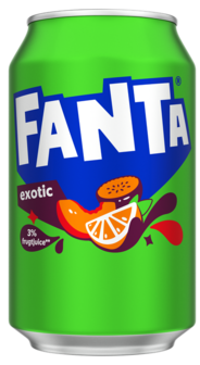 Fanta Exotic 24 x 330ML (EU)