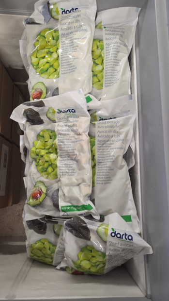 Advocado blokjes bevroren 1000gram