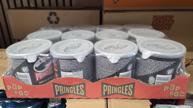 Pringles hot en spicy 20x40gr