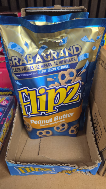 Flipz peanut butterfly 90gr