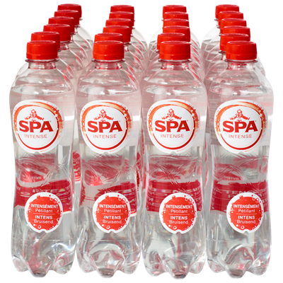 SPA Intense Bruisend Natuurlijk Mineraalwater 24 x 50 cl