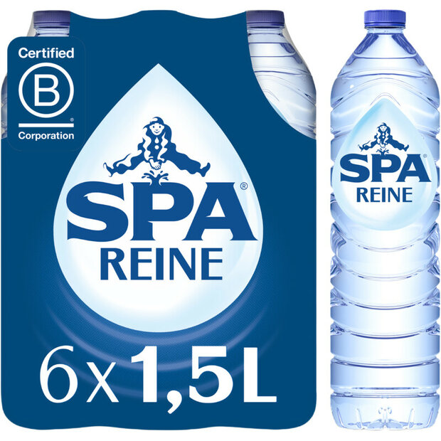 Spa Blauw Water 6x1,5L